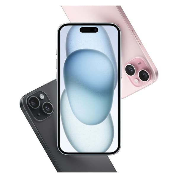 (NY) Apple iPhone 15 - 6GB - 128GB - Blå