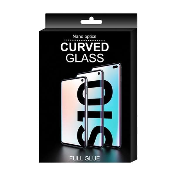 3D Edge Nano Flexi Hærdet Glas Galaxy S21 Plus 5G - Sort
