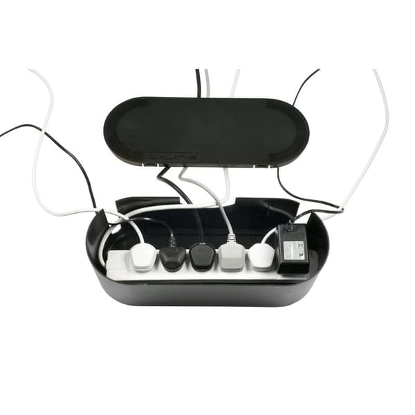 D-LINE Kabelboks Stor Sort