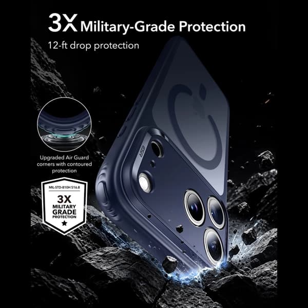 ESR Mobilskal till iPhone 18 Pro Max/17 Pro Max Magsafe Classic Hybrid