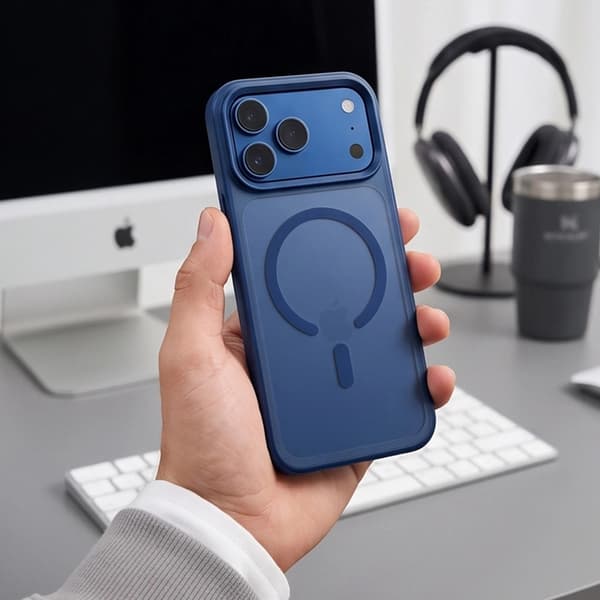 Tech-Protect Mobilcover Til iPhone 18 Pro Magsafe Magmat - Mat Mørkeblå