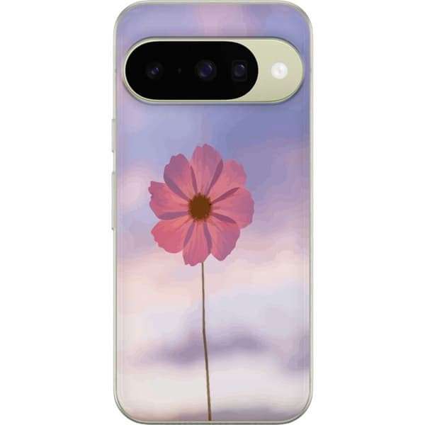 Mobilskal till Google Pixel 10 med Rosa blomma