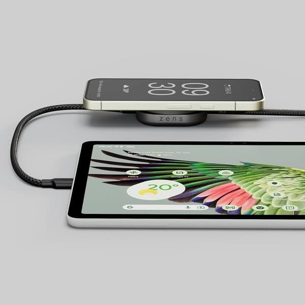 ZENS-latauskaapeli USB-C Pro 2 Qi2 Musta