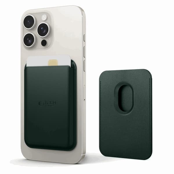 Tech-Protect Universal Magsafe Kortholder Magnetisk - Khaki