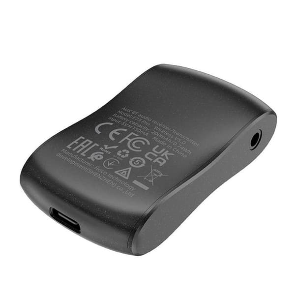 HOCO transmitter FM BT Jack 3,5 mm E73 Pro black