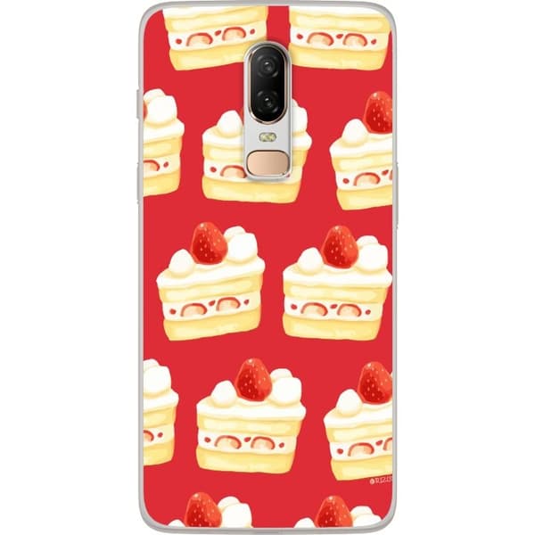 Taske til OnePlus 6 med kage