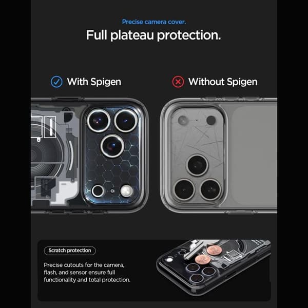 Spigen Mobilskal till iPhone 18 Pro Max/17 Pro Max Magsafe Ultra Hybrid Zero One