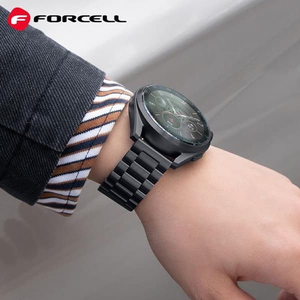 Forcell Galaxy Watch Rem (22mm) FS06 - Sort