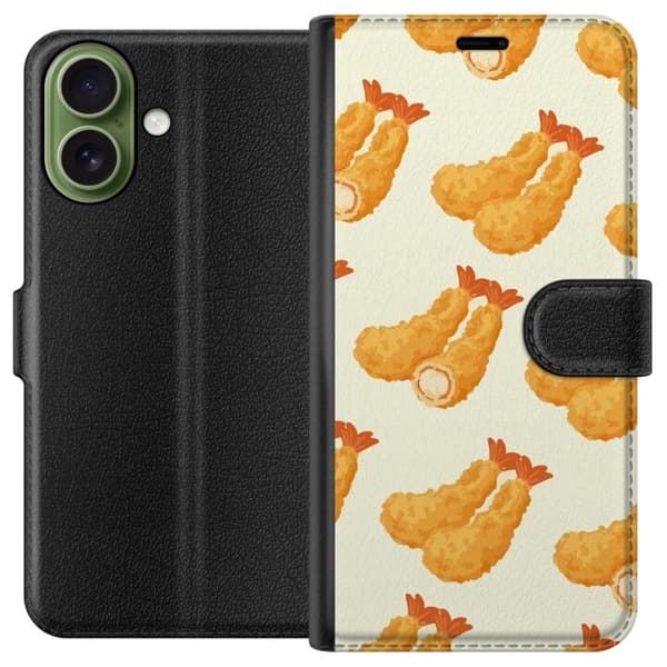 Plånboksfodral till Apple iPhone 17 med Räkor
