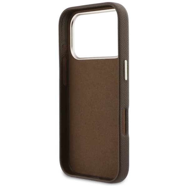 Guess Mobilskal iPhone 17 Pro FW Resin Logo - Brun