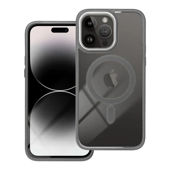 Mobilskal till iPhone 17 Pro MagSafe Color Edge - Titanium Grå