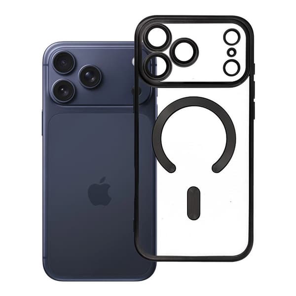 Mobiilikuori iPhone 18 Pro/17 Pro Magsafe Electro - Musta