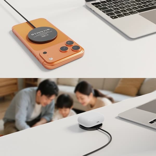 Tech-Protect Qi2.2 25W MagSafe Trådløs Oplader A50 - Sort