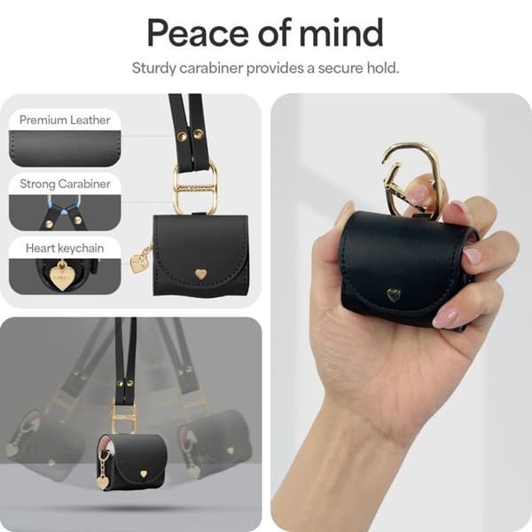 Spigen Airpods 4 Mini Taske Cyrill - Sort