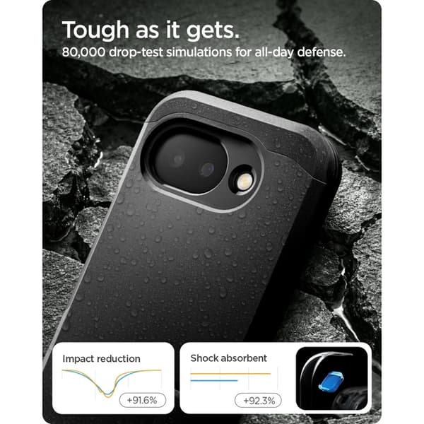 Spigen Google Pixel 10A MagSafe Tough Armor -musta