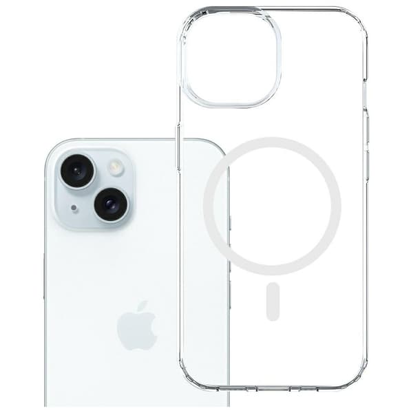 3MK Mobilskal till iPhone 15 MagSafe Armor - Clear