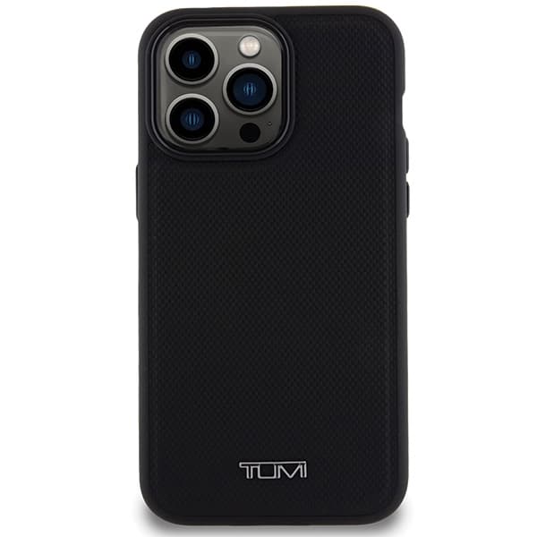 Tumi Mobilskal till iPhone 15 Pro Max MagSafe Leather Ballistic Pattern