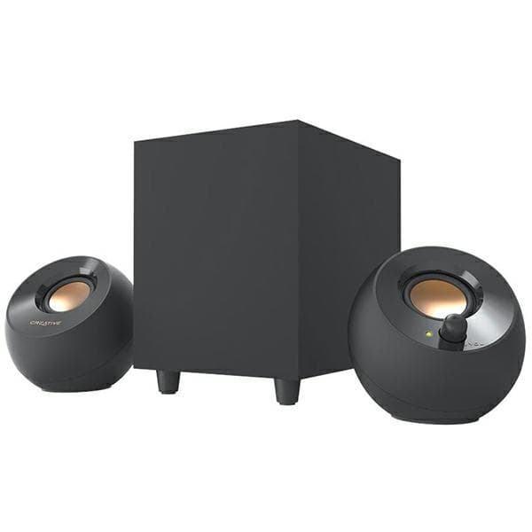 Creative Desktop Højttalere med Subwoofer Pebble Plus 2.1 - Sort