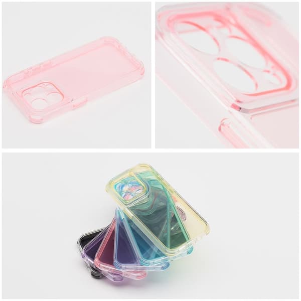 Mobilskal till iPhone 17 Pro Max Matrix Clear - Rosa