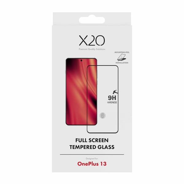 X2O Full Screen 3D Beskyttelsesglas OnePlus 13