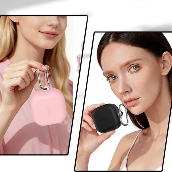 Tech-Protect Skal För Galaxy Buds 4/4 Pro Silikon Hook - Lavender