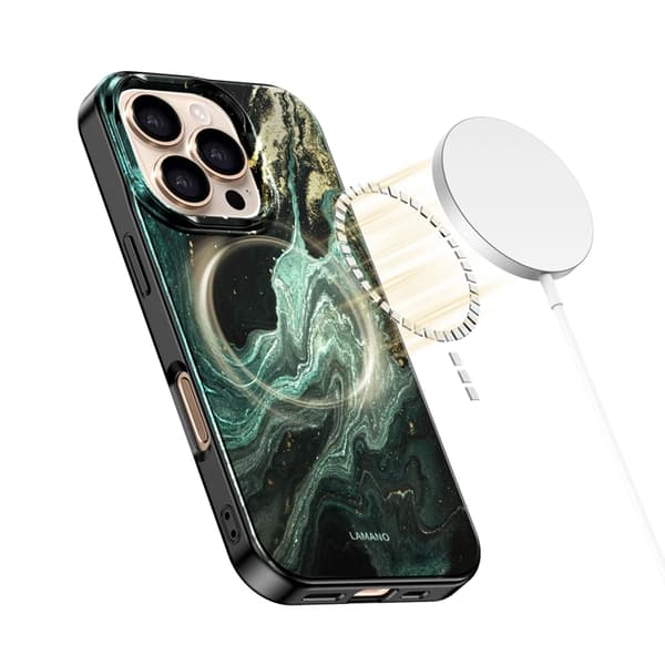 Tech-Protect Mobilskal till iPhone 16 Pro Magsafe Lamano - Verde Aura