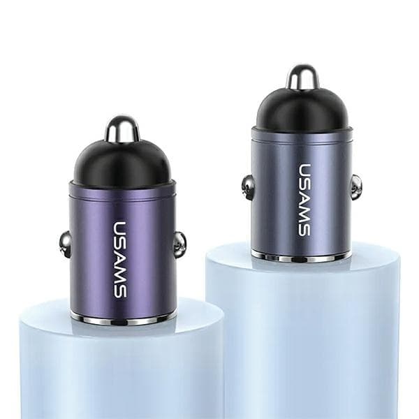 USAMS C38 Billaddare 30W 1xUSB-A 1xUSB-C - Tarnish