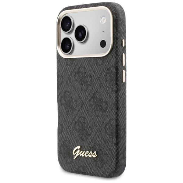 Guess telefontaske til iPhone 17 Pro Max MagSafe 4G Script - Sort