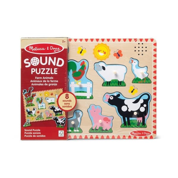 MND Sound Puzzle Husdyr