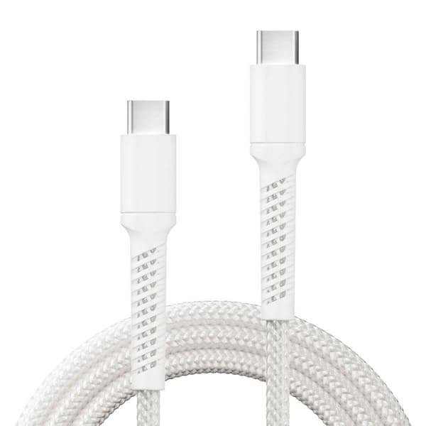 X2O Longlife 100W USB-C/C-kabel 2 m hvid