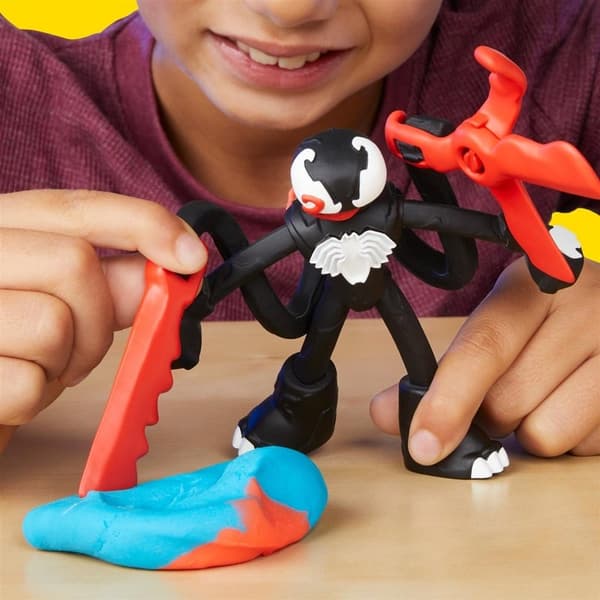 PLAY-DOH Marvel Spider-Man-legesæt til lancering og skive