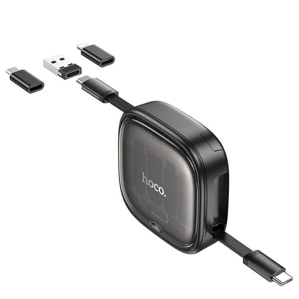 Hoco All-in-One Udtrækkelig 60W 0.95m U140 - Sort