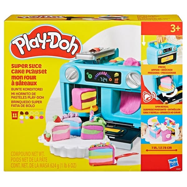 PLAY-DOH Super Slice Cake -leikkisetti