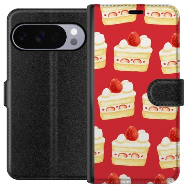 Plånboksfodral till Google Pixel 10 Pro med Tårta