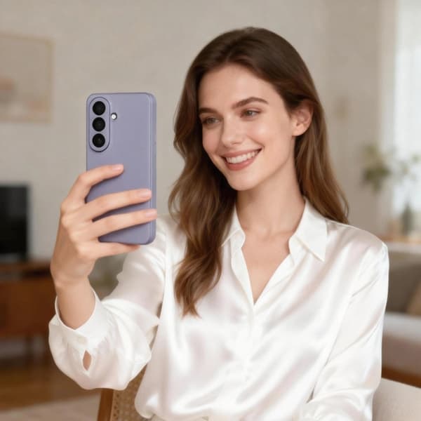Tech-Protect Plånboksfodral För Galaxy S26 Plus Smart - Lila