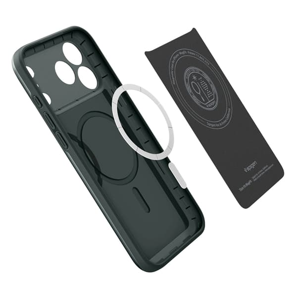 Spigen Mobilskal till iPhone 17 Pro Magsafe Thin Fit - Abyss Grön