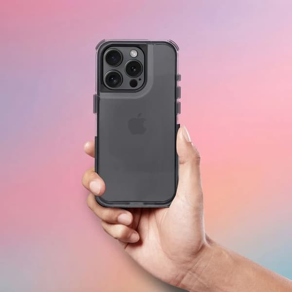 Telefontaske til iPhone 17 Pro Matrix Klar - Sort