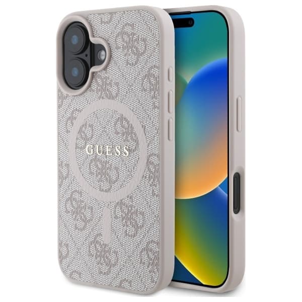 Guess telefontaske til iPhone 16 MagSafe 4G Ring Classic