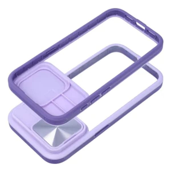 Telefontaske til iPhone 12 Pro Slider - Lilla