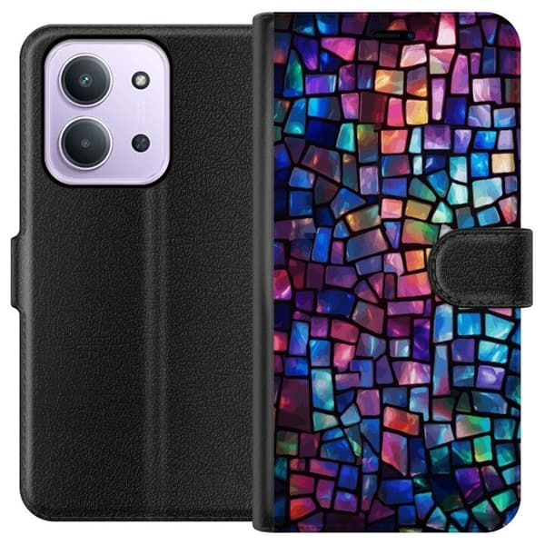Plånboksfodral till Xiaomi Redmi 15C med Disco