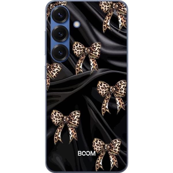 Mobilskal till Samsung Galaxy S25+ med Leopard Bow
