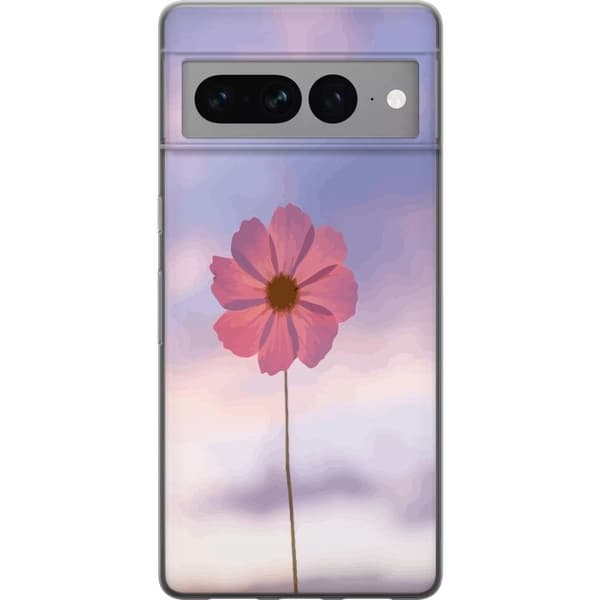 Mobilskal till Google Pixel 7 Pro med Rosa blomma