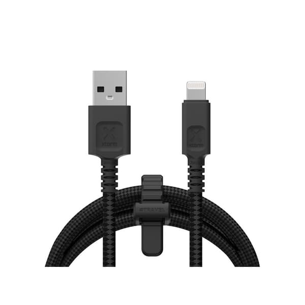 Xtorm Next Gen USB-A / Lightning-kaapeli MFI 1.5m Musta