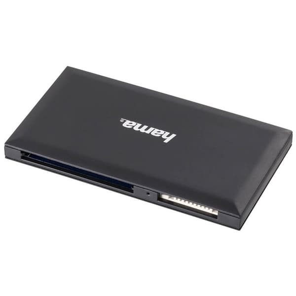 HAMA Kortinlukija USB 3.0 Multi SD/microSD/CF/MS Musta