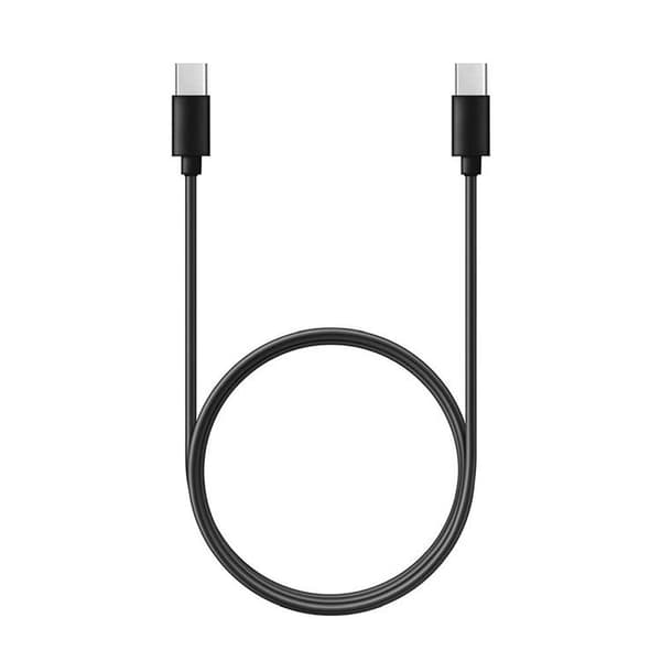 USB-C til USB-C Kabel PD 60W 1m - Sort