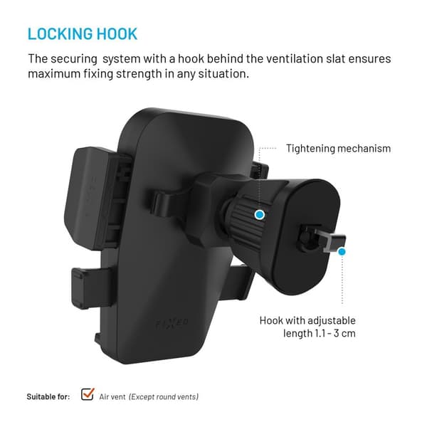 FIXED Iconiq Lock Mobilholder til ventilationsgitter