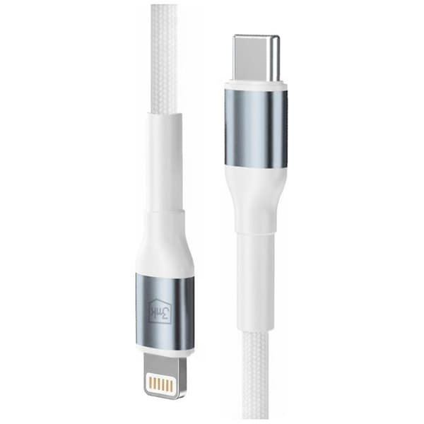 3MK USB-C til Lightning 27W Kabel 9V/3A 3m N-SERIES Hyper - Hvid