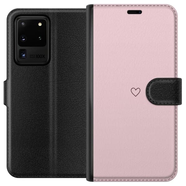 Pung Taske til Samsung Galaxy S20 Ultra med Lille Hjerte