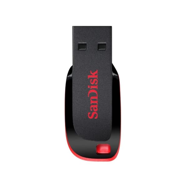 SANDISK USB-flashdrev 2.0 Blade 128GB Sort