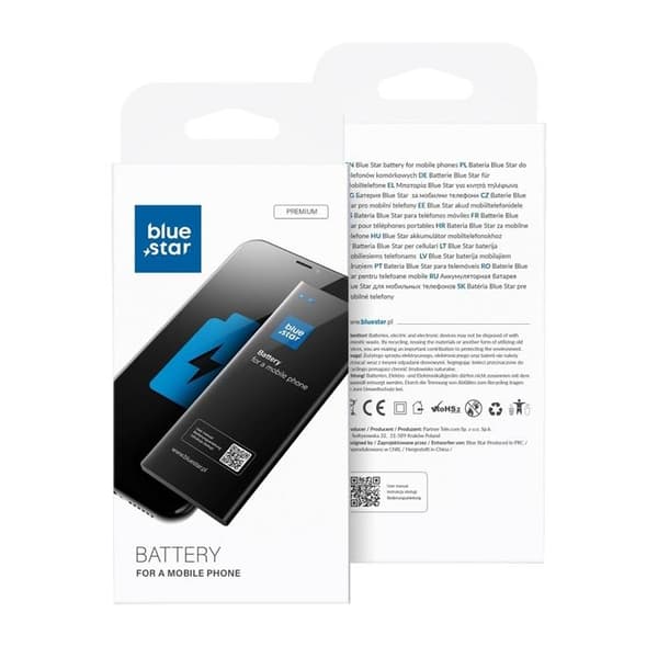 Blå stjerne iPhone 7 Plus batteri HQ 2900 mAh